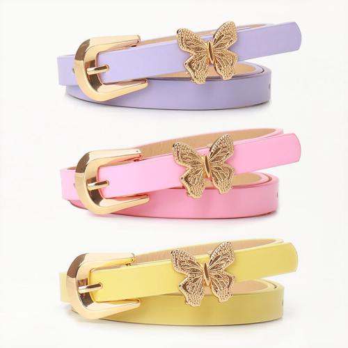 Sweet Style Butterfly Decorated Belt Fashion Ladies' Cute Waistband for Dresses