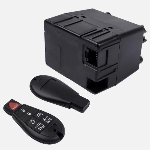 Wireless Ignition Module w/ Remote Key For Ram 1500 2500 Dodge Challenger Jeep