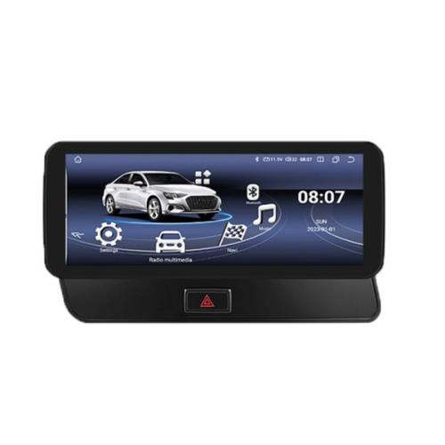 10.25inch Android 14  Car Stereo GPS Head Unit For Audi Q5 Multimedia 2009-17