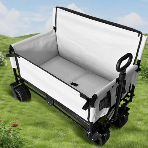 Camping Trolley Multifunctional Reclining Camp Car Outdoor Camping Equipment Hand Truck