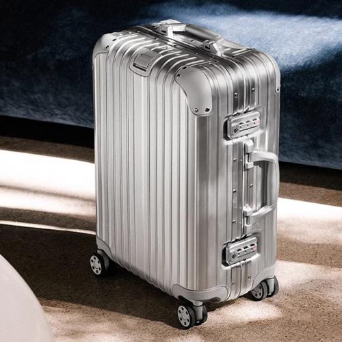 All Aluminum Magnesium Alloy Trolley Case Metal Luggage Case Suitcase