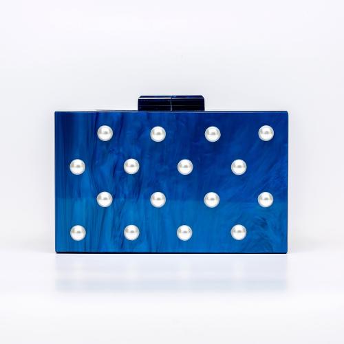 Acrylic hard-surface & Easy Matching Clutch Bag PC