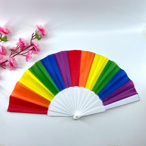 Plastic & Oxford Fan, more colors for choice,  PC