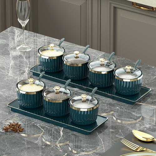 Polystyrene & Polypropylene-PP Seasoning Box Set PC