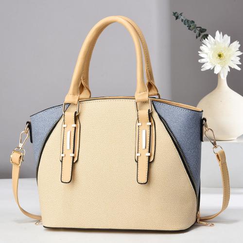 PU Leather Easy Matching Shoulder Bag large capacity PC