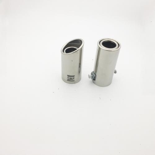 Stainless Steel Exhaust Tip Muffler Pipe silver PC