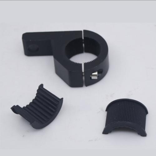Aluminiumlegering De Lichte Houder van de motorfiets Rvs & Rubber Zwarte stuk