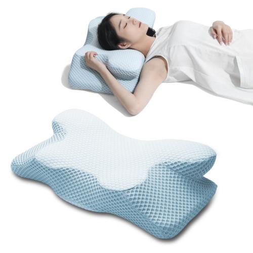 Espuma de memoria & Tela de malla & Poliéster Almohada de cuello, más colores para elegir,  trozo