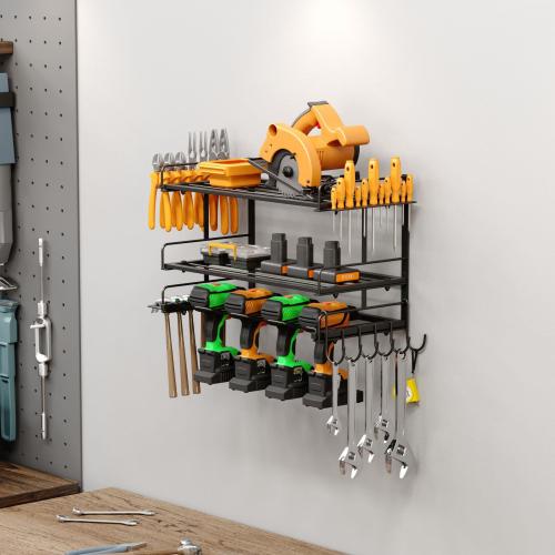 Carbon Steel Storage Rack black PC