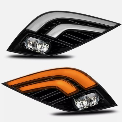 Pair For 2018 2019 2020 Toyota Camry SE XSE LED Fog Lights Lamps with DRL+Wiring