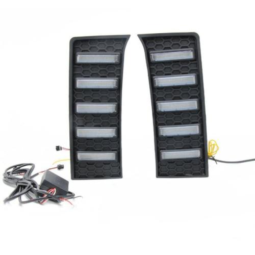 Pair Fog Lights LED For 2022 2023 2024 2025 Toyota Tundra