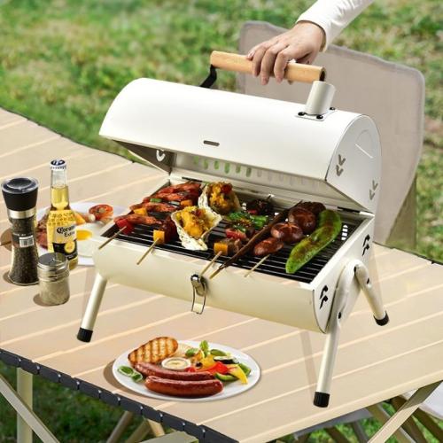 Iron windproof & foldable & Multifunction Barbecue Grill portable PC