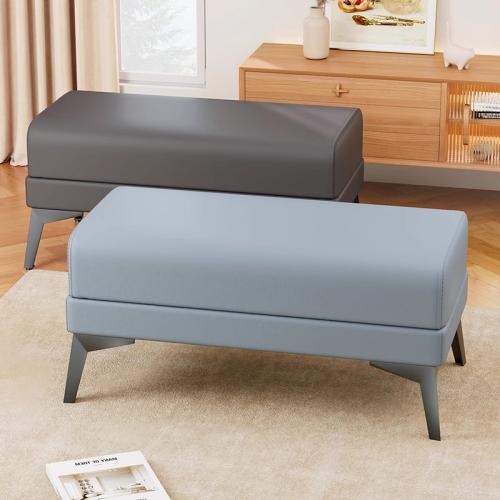 Wood & PU Leather Stool durable PC