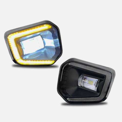 LED Fog Lights For 2016-2022 2023 Toyota Tacoma SR SR5 Front Bumper Lamps+DRL