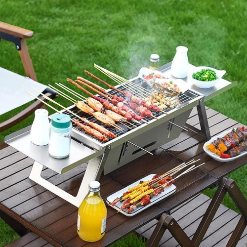Stainless Steel foldable Barbecue Grill portable PC