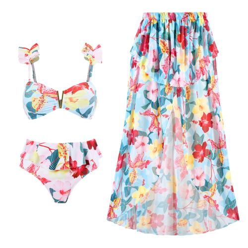 Polyester Tankinis Set & skinny style Set