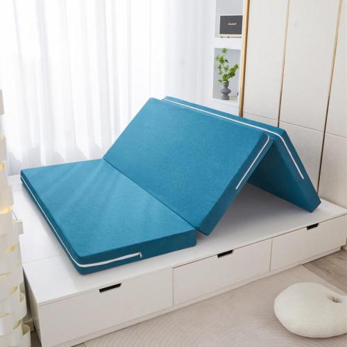 Tela de cationes & Esponja Colchón de cama plegable, Sólido, más colores para elegir,  trozo