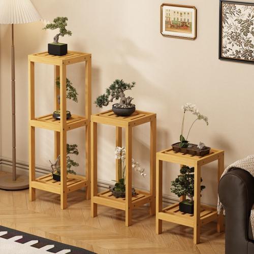 Moso Bamboo Flower Rack durable PC