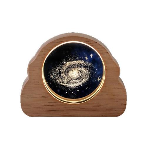 Chêne & Verre Lumières de nuit modèle différent pour le choix pièce