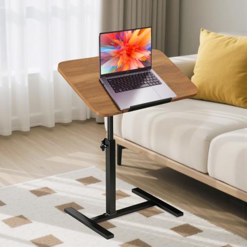 Wood & Iron Laptop Stand rotatable PC