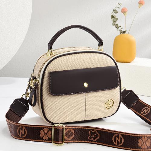 PU Leather Concise & Easy Matching Handbag attached with hanging strap Solid PC