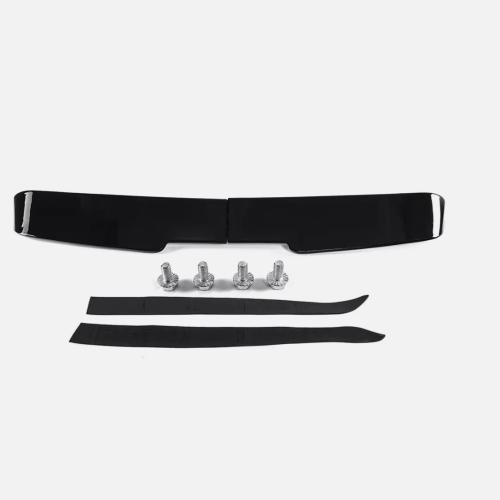 Rear Twin Barn Door Roof Spoiler Gloss Black For Vw Transporter T5 T5.1 T6 T6.1