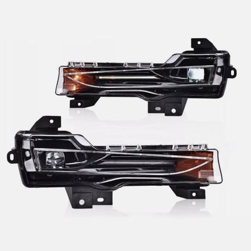 Fit For 2017-2023 TESLA MODEL 3 Y RIGHT LEFT FOG LIGHT LAMP LED DRL UP-LEVEL SET