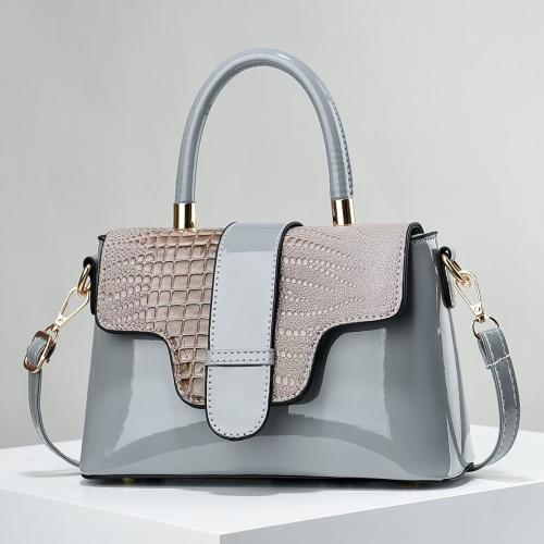 PU Leather Easy Matching Handbag crocodile grain PC