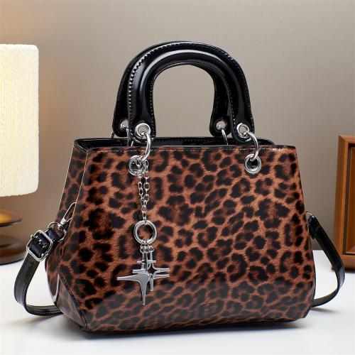 PU-leer Handtas Leopard meer kleuren naar keuze stuk