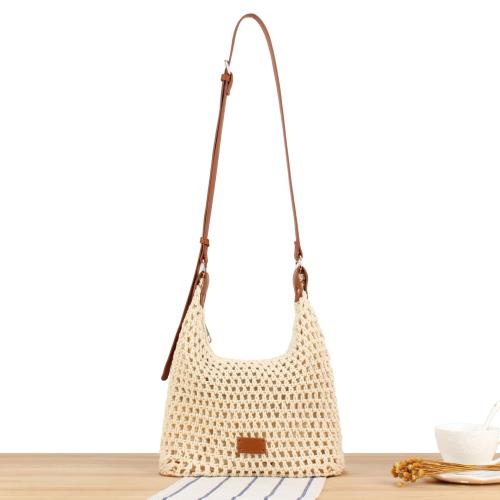 Straw Easy Matching Crossbody Bag large capacity PC