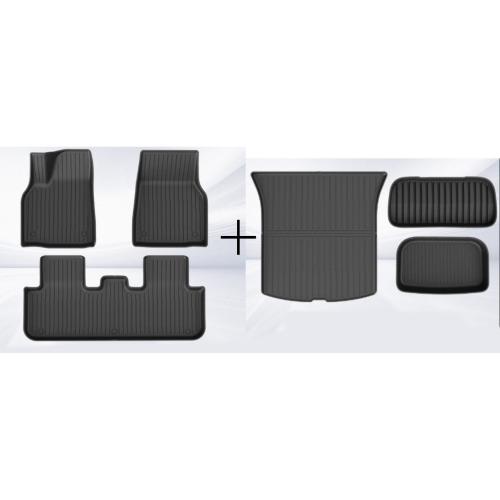 TPR Waterproof Car Floor Mat For Tesla Model Y
