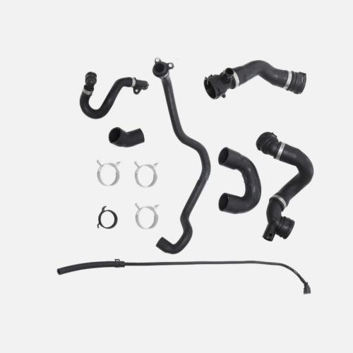 Radiator Coolant Water Hose Pipe Kit (7 Hoses) for BMW E90 128i 328i (07-11) N51
