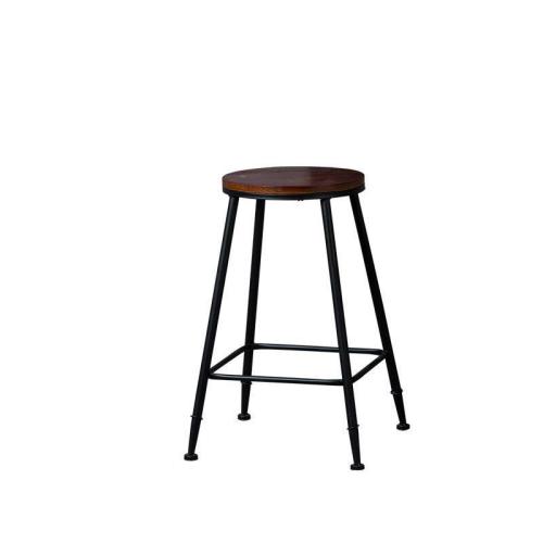 Metal & Solid Wood Table and Chair Set durable stoving varnish PC