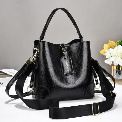 PU Leather Easy Matching Shoulder Bag large capacity PC