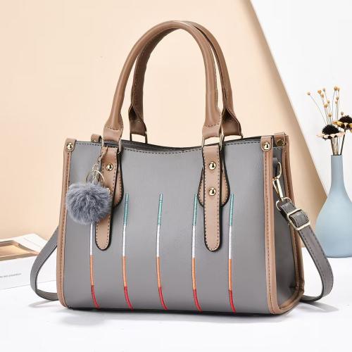 PU-leer Handtas Solide meer kleuren naar keuze stuk