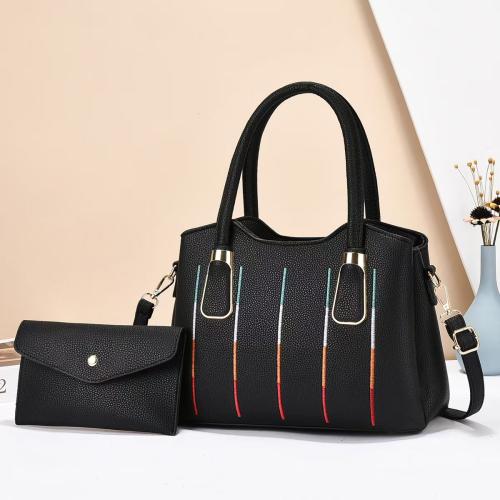 PU-leer Handtas Solide meer kleuren naar keuze stuk