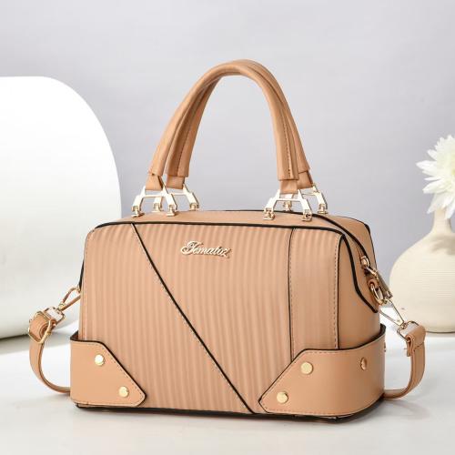 PU-leer Handtas Solide meer kleuren naar keuze stuk