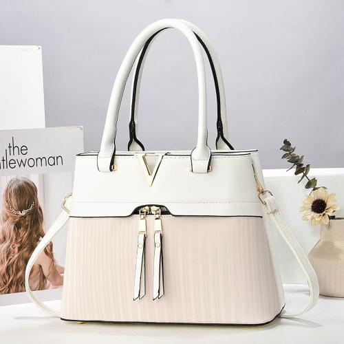 PU-leer Handtas Solide meer kleuren naar keuze stuk