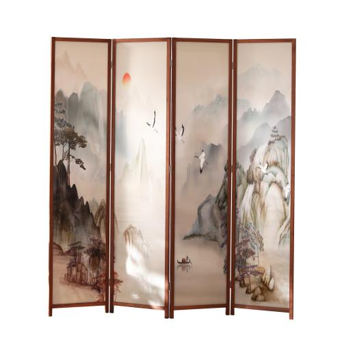 Pine & PVC foldable & Multifunction Floor Screen durable Lot
