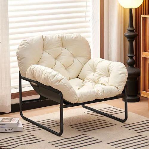 Cloth & Metal & PU Leather Casual House Chair PP Cotton PC
