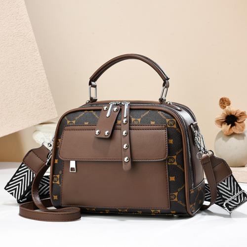PU Leather Easy Matching Crossbody Bag large capacity PC