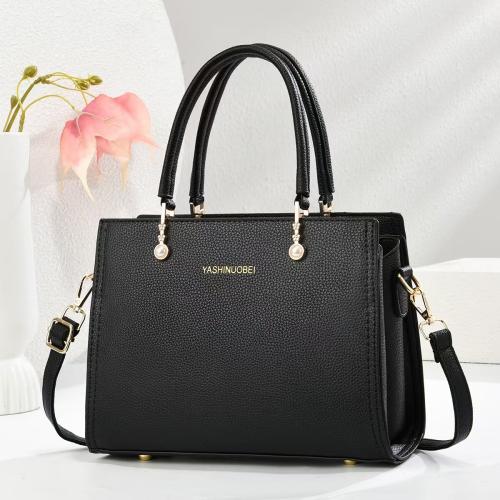 PU-leer Handtas Lichee Graan meer kleuren naar keuze stuk