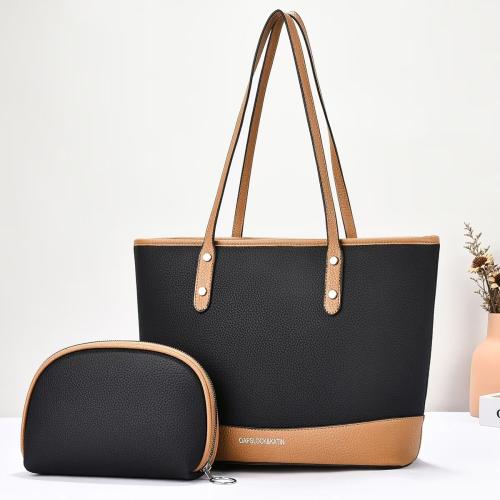 PU kůže Taška oblek Lichee Zrno più colori per la scelta kus