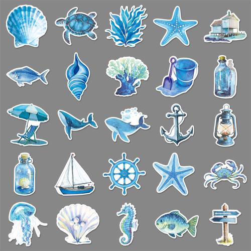 PVP Adhesivo decorativo, colores mezclados, 50PCs/Bolso,  Bolso