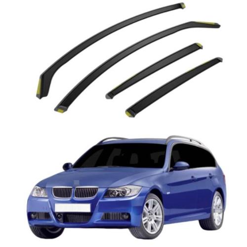 ISPEED Wind Deflectors for BMW 3 Series E91 2005-2011  Estate 4pc Set