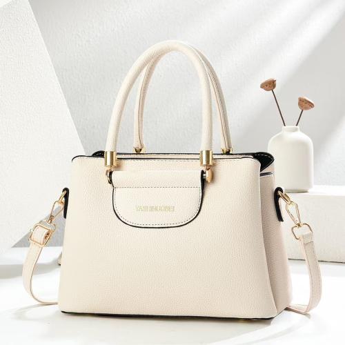 PU-leer Handtas Lichee Graan meer kleuren naar keuze stuk