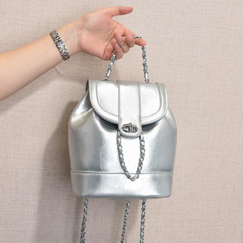 PU Leather Easy Matching Backpack PC