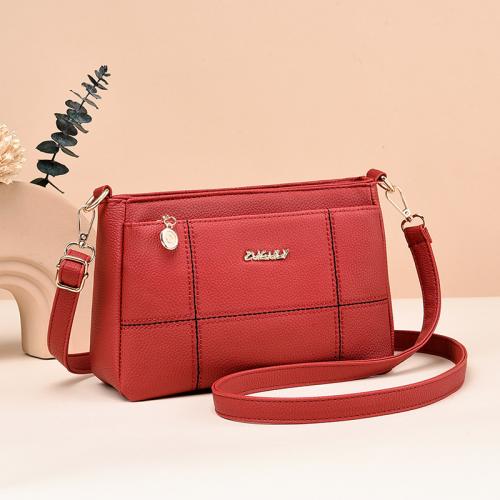 PU Leather Easy Matching Crossbody Bag PC