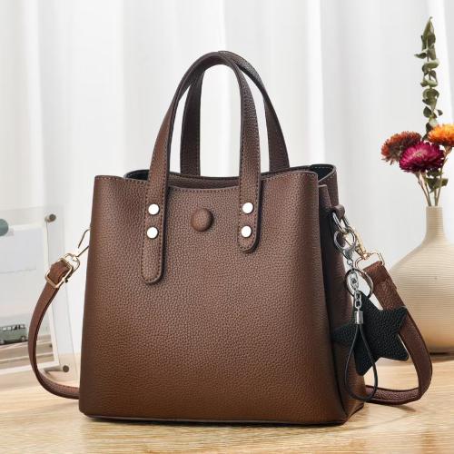 PU-leer Handtas Lichee Graan meer kleuren naar keuze stuk