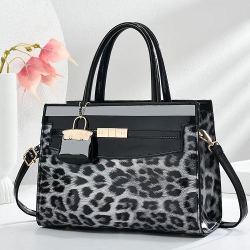 PU-leer Handtas Leopard meer kleuren naar keuze stuk